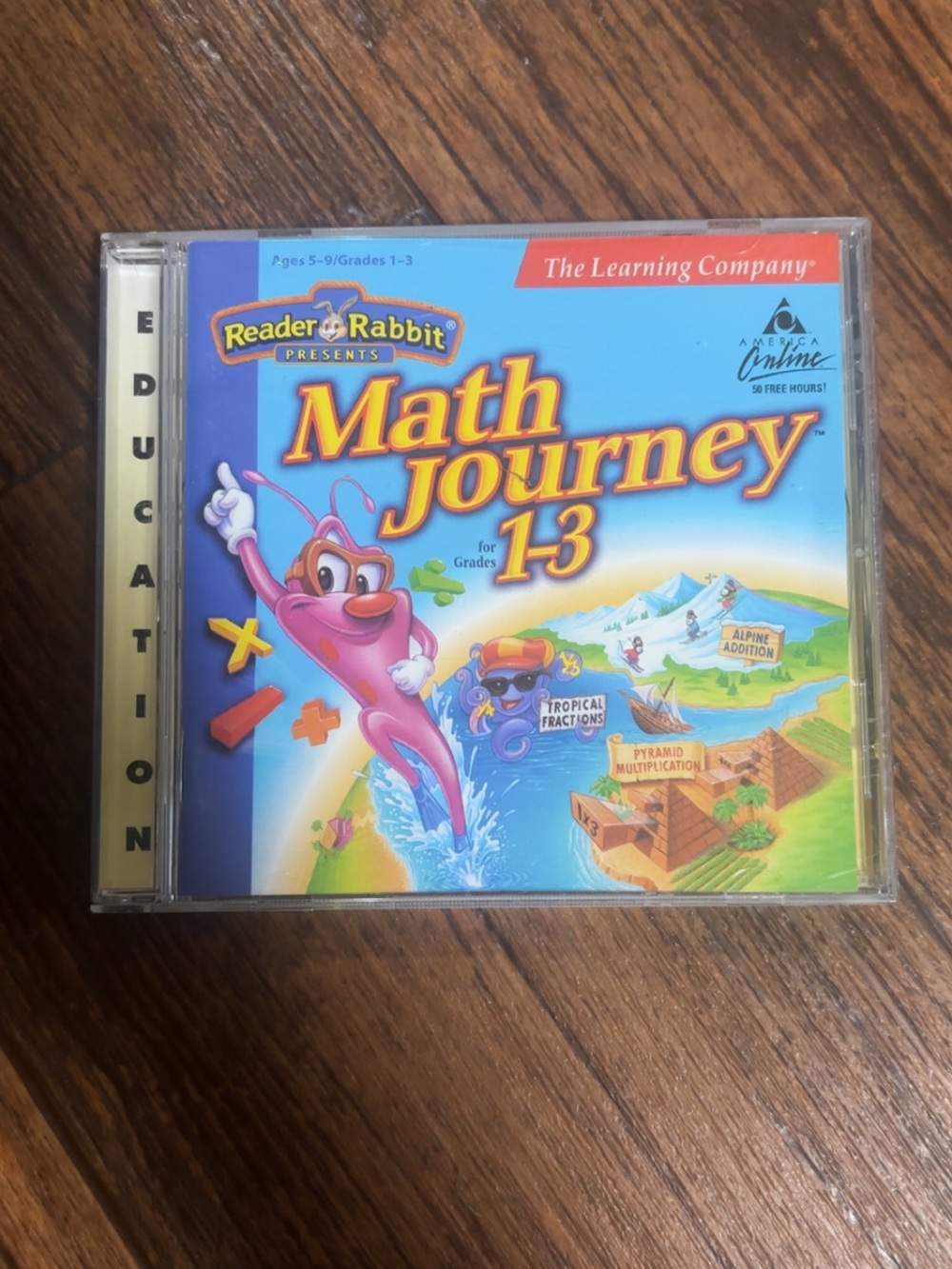 The Learning Company Reader Rabbit Math Journey 1-3 CD - Blue